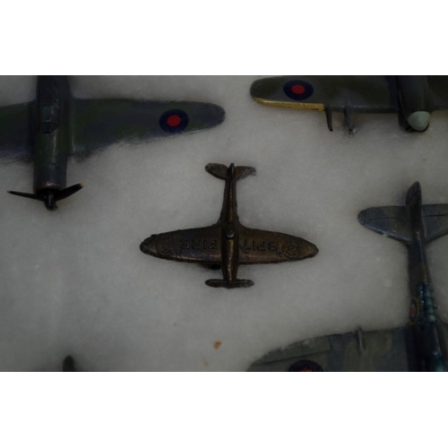 655 - A collection of diecast and resin RAF planes. (54)