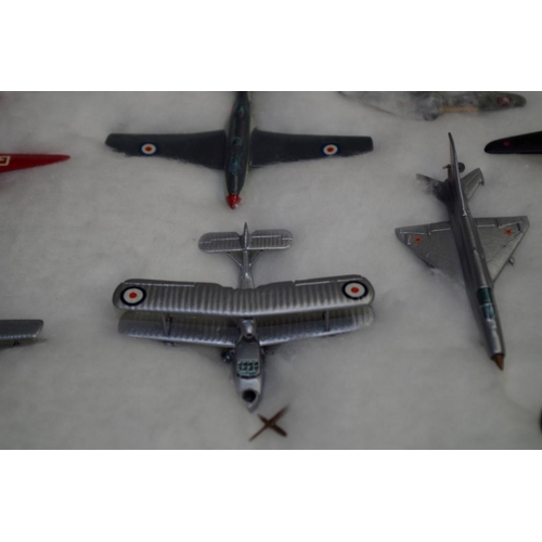 655 - A collection of diecast and resin RAF planes. (54)