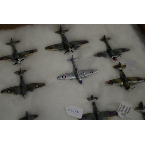 655 - A collection of diecast and resin RAF planes. (54)