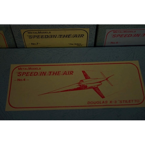 657 - Seven boxed 'Speed in the Air' diecast model planes.