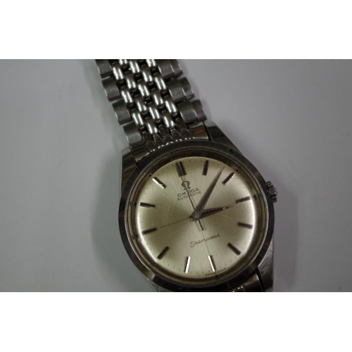 111 - An Omega Seamaster stainless steel gentlemans wristwatch, circa 1966, cal 552, 35mm case, serial num... 