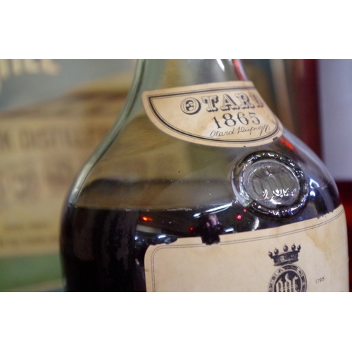 574 - A bottle of Otard Dupuy 1865 cognac, circa 1930s bottling.