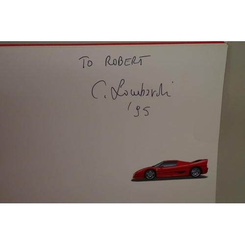 588 - Books: Ferrari: an F50 brochure; together with an F430 brochure; and others related to include VIP P... 