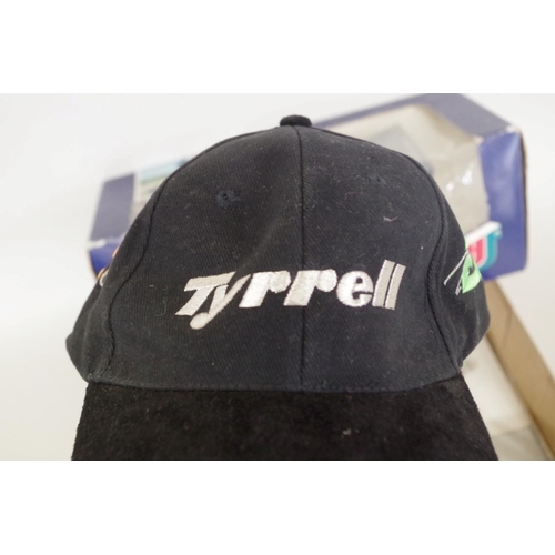 633 - Tyrrell: a Ken Tyrrell autograph letter, an Order of Service for Ken Tyrrell's memorial service... 