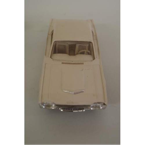 635 - Two rare 1950s Ford Thunderbird plastic scale models. 