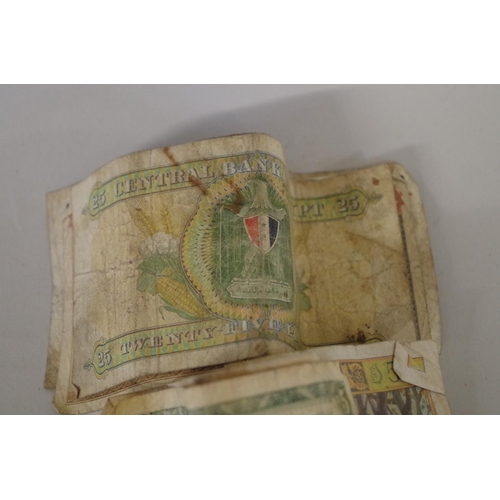 218 - A quantity of 20th century World coins and banknotes.