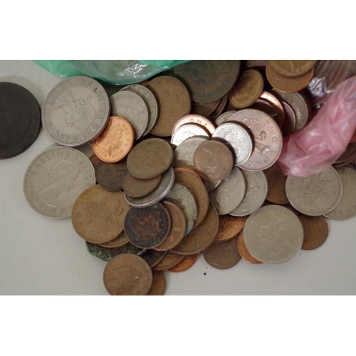 221 - A quantity of British coins and banknotes, mostly Victoria to Elizabeth II, to include; a 1797 Cartw... 