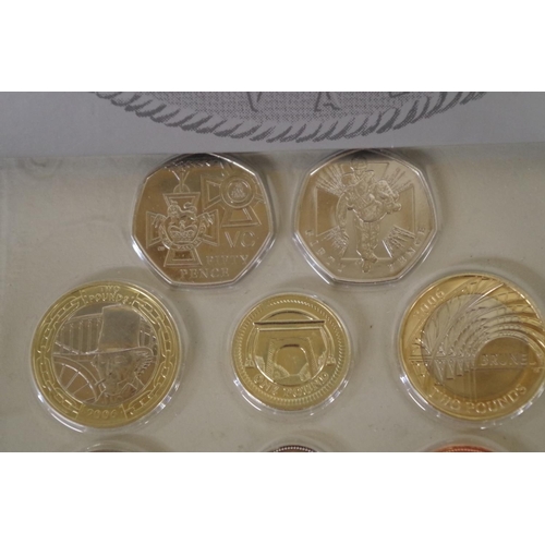 224 - A cased Royal Mint Brilliant Uncirculated coin collection, 2006.