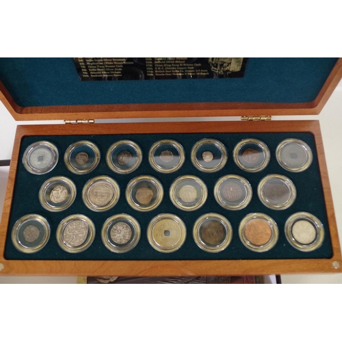 226 - A cased Royal Mint 'The 20 Centuries AD' coin collection.