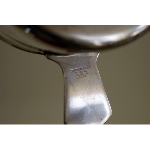 23 - A boxed Tiffany & Co sterling silver porringer, stamped 23245, 10.5cm diameter, 160.5g.... 