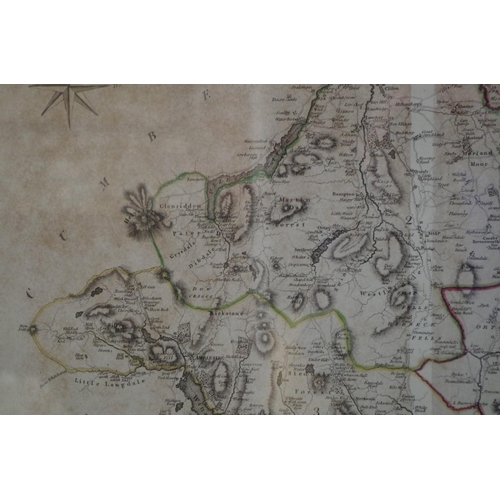 1183 - An antique hand coloured map of Arabia, 31 x 37cm; together with two other old maps. ... 