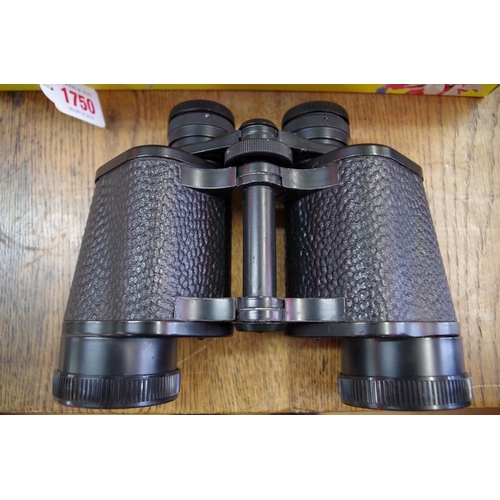 1750 - Two pairs of USSR binoculars, each cased.