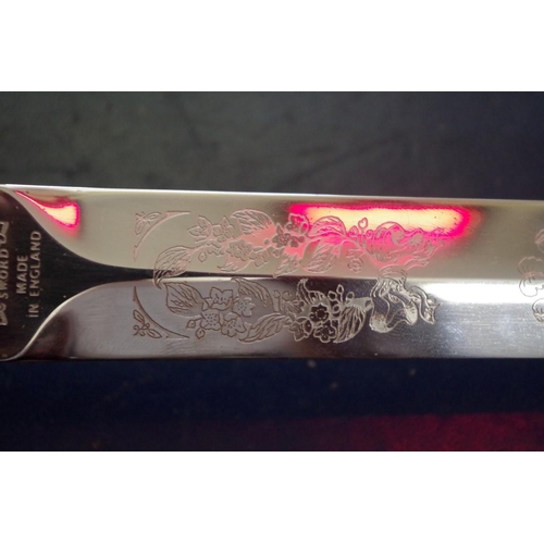 1759 - A limited edition Wilkinson commemorative sword, 'Charles & Diana's wedding', No.0244, no s... 