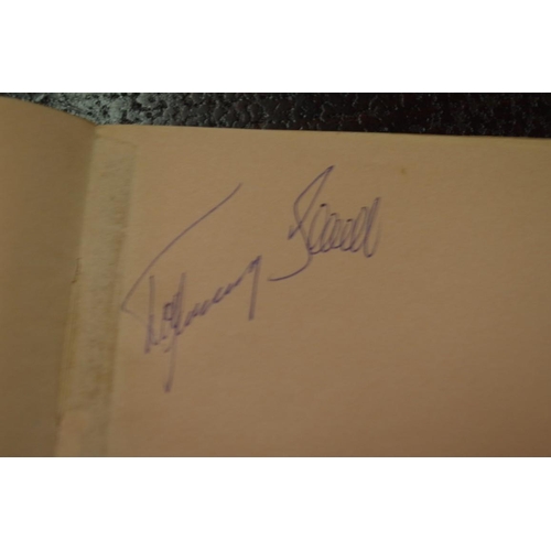 572 - Autograph Album: containing: Carroll Shelby; Roy Salvadori; Graham Hill (2); Dan Gurney; Jimmy Clark... 