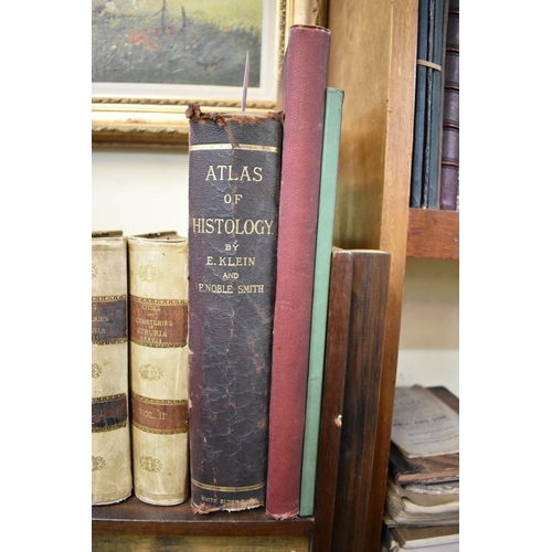 504 - KLEIN (E, MD): 'Atlas of Histology...', London, Smith Elder & Co, 1880: with 48 coloured pl... 