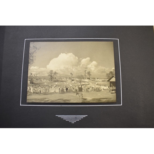 562 - WAZIRISTAN: PHOTOGRAPH ALBUM: a well presented album of 207 mainly b&w photographs of the B... 