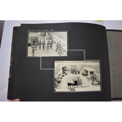 562 - WAZIRISTAN: PHOTOGRAPH ALBUM: a well presented album of 207 mainly b&w photographs of the B... 