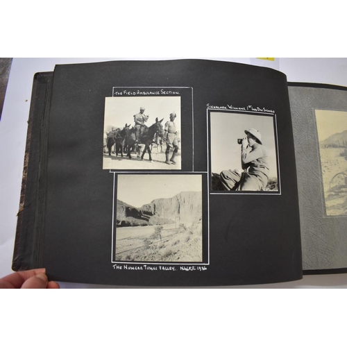 562 - WAZIRISTAN: PHOTOGRAPH ALBUM: a well presented album of 207 mainly b&w photographs of the B... 