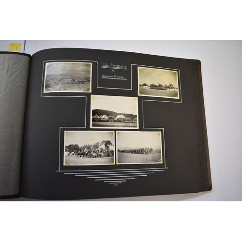 562 - WAZIRISTAN: PHOTOGRAPH ALBUM: a well presented album of 207 mainly b&w photographs of the B... 