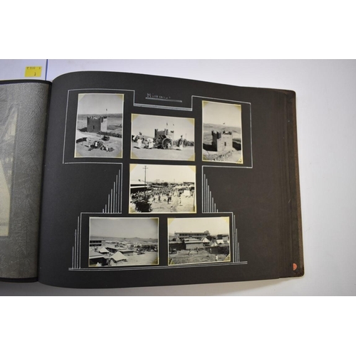 562 - WAZIRISTAN: PHOTOGRAPH ALBUM: a well presented album of 207 mainly b&w photographs of the B... 