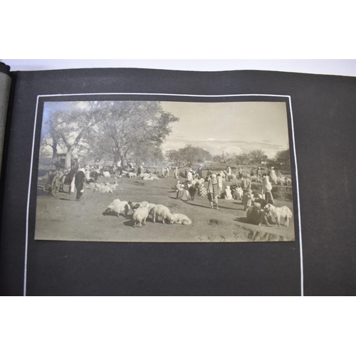 562 - WAZIRISTAN: PHOTOGRAPH ALBUM: a well presented album of 207 mainly b&w photographs of the B... 