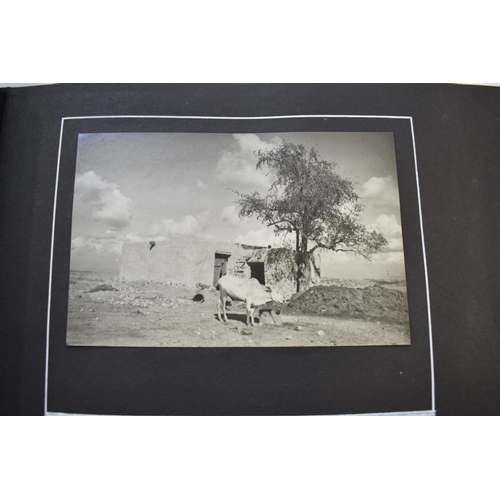 562 - WAZIRISTAN: PHOTOGRAPH ALBUM: a well presented album of 207 mainly b&w photographs of the B... 