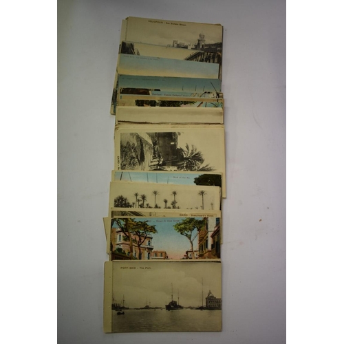 564 - POSTCARDS: EGYPT: large collection of approx 600 views of Egypt, earlier c20 period, some creases an... 