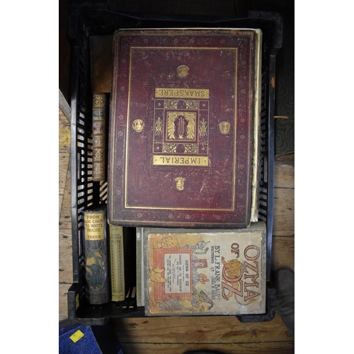 577 - MISCELLANEOUS: antiquarian books, together with 2 large gouache advertising designs on card, World W... 