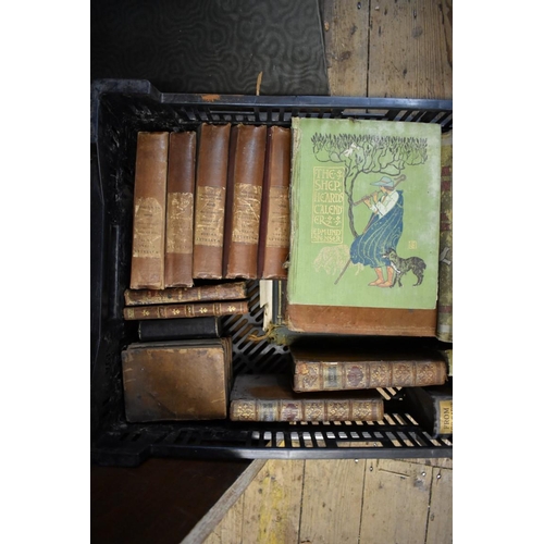 577 - MISCELLANEOUS: antiquarian books, together with 2 large gouache advertising designs on card, World W... 