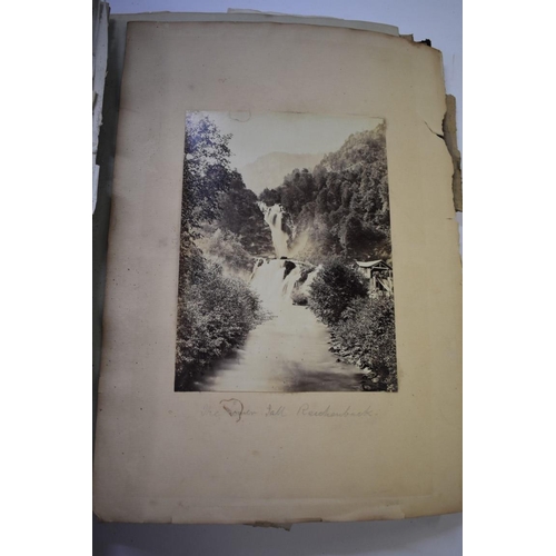 578 - ALBUMS: collection of four 19thc albums, mainly albumen print photographs of Italian & arch... 