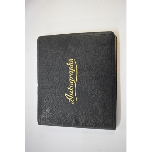 581 - AUTOGRAPH ALBUMS: collection of 6 small format autograph albums, 1930s-40s period, including cu... 