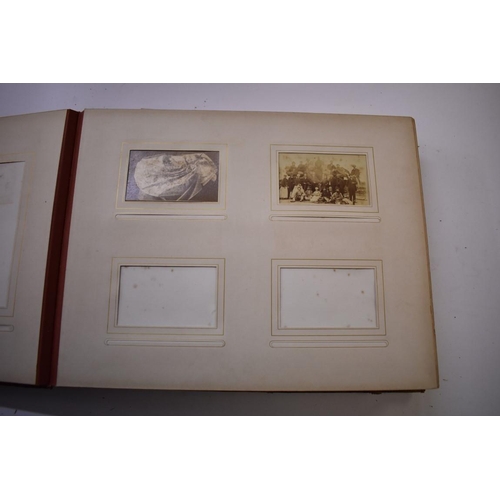 583 - CARTES DES VISITES: a quantity, contained in 2 large albums and loose, to include some tintypes... 