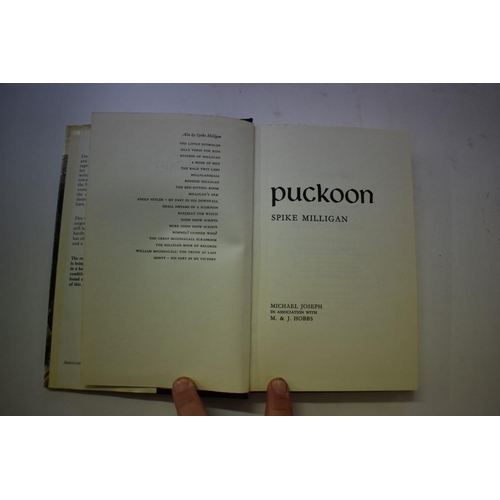 584 - MILLIGAN (Spike): 'Puckoon': London, Anthony Blond, 1963: First Edition: 8vo, pub. cloth, dustjacket... 