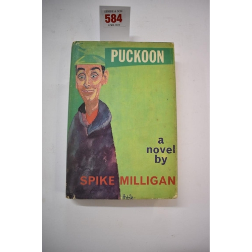 584 - MILLIGAN (Spike): 'Puckoon': London, Anthony Blond, 1963: First Edition: 8vo, pub. cloth, dustjacket... 