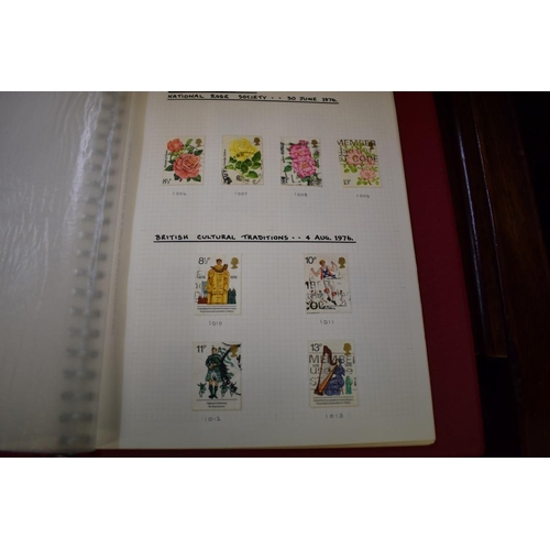 1748 - Stamps: two albums of UK stamps. 