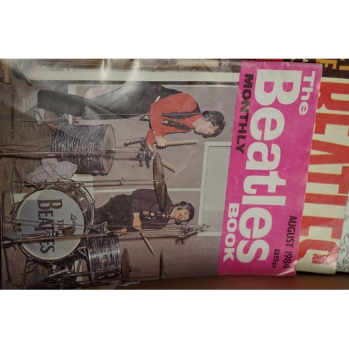 1750a - BEATLES: a small collection of Beatles magazines and similar.