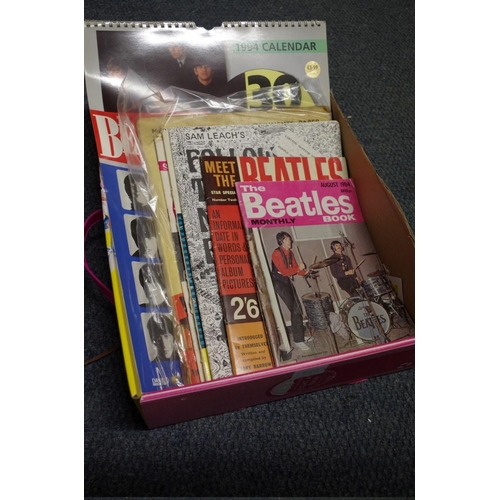 1750a - BEATLES: a small collection of Beatles magazines and similar.