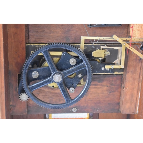 1436 - An impressive late 19th /early 20th century carved walnut Polyphon no.63 model disc playing musical ... 