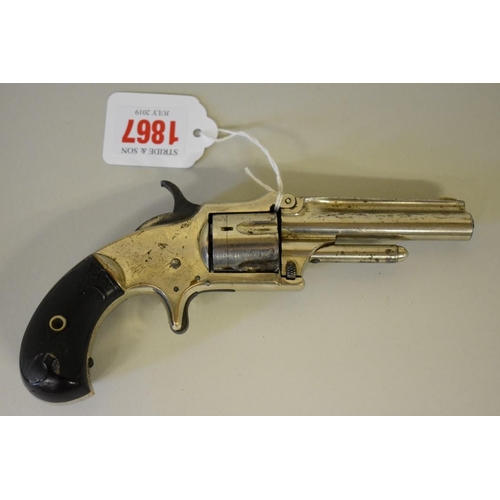 1867 - A Marlin Standard 1878 rim fire pocket revolver.