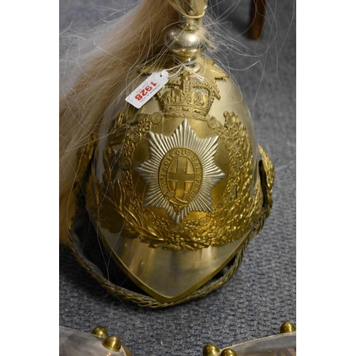 1928 - A 20th century British Household Cavalry Life Guard trooper's parade helmet and cuirass.... 