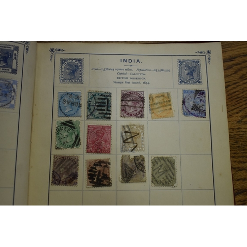 2046 - Stamps: an album of GB and mixed world stamps. 