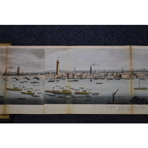 1686 - PANORAMA OF LONDON: 'View of London from the Adelphi, forming part of the panorama of the Thame... 