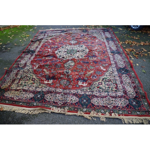 1100A - Two Lansdowne Wilton carpets. 