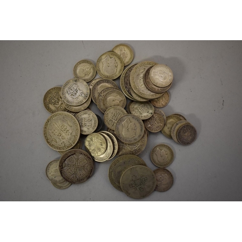 291 - Coins: a quantity of George V and George IV coinage, 175g.