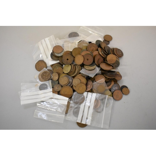 297 - Coins: a quantity of copper coinage.