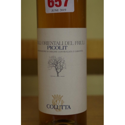 102 - A 37.5cl bottle of Colli Orientali Del Fruili Picolit, 2008, in owc.