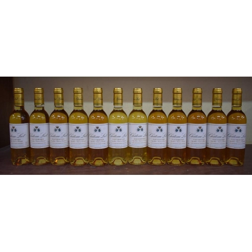 104 - Twelve 37.5cl bottles of Chateau Liot, 1999, Sauternes. (12)PLEASE NOTE: ADDITIONAL VAT ON HAMMER PR... 