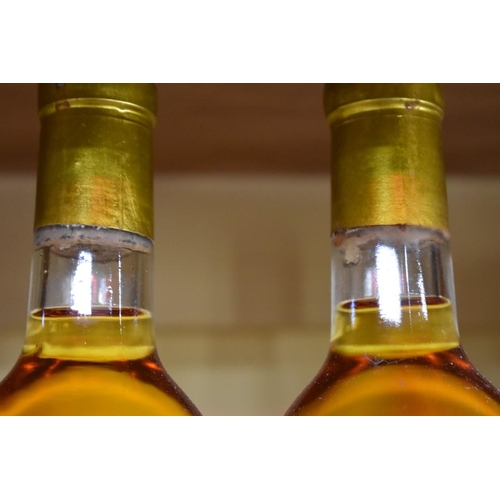 65 - Three 75cl bottles of Chateau Piot David, 1989, Sauternes. (3)