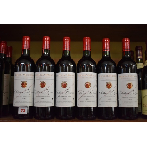 73 - Six 75cl bottles of Chateau Faizeau Vieilles Vignes, 2006, Montagne St Emilion. (6) PLEASE NOTE: ADD... 