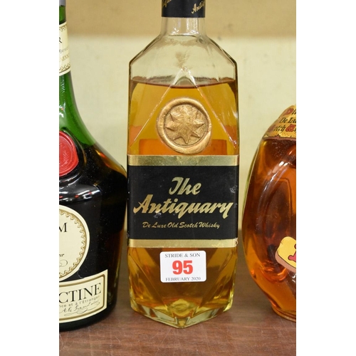 95 - A 26 2/3 fl.oz. bottle of Dimple whisky; together with another 26 2/3 fl.oz. bottle of The... 